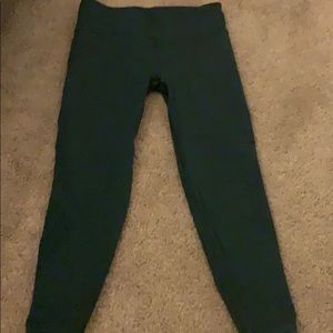 Lululemon Teal Sz L cropped legging